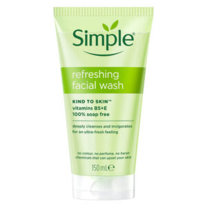 Sữa Rửa Mặt Simple2 Giúp Da Sạch Thoáng 150ml