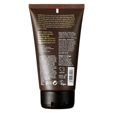 Tẩy Da Chết Mặt Cocoon Cà Phê Đắk Lắk 150ml